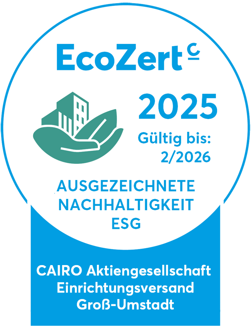 Cairo EcoZert-Auszeichnung